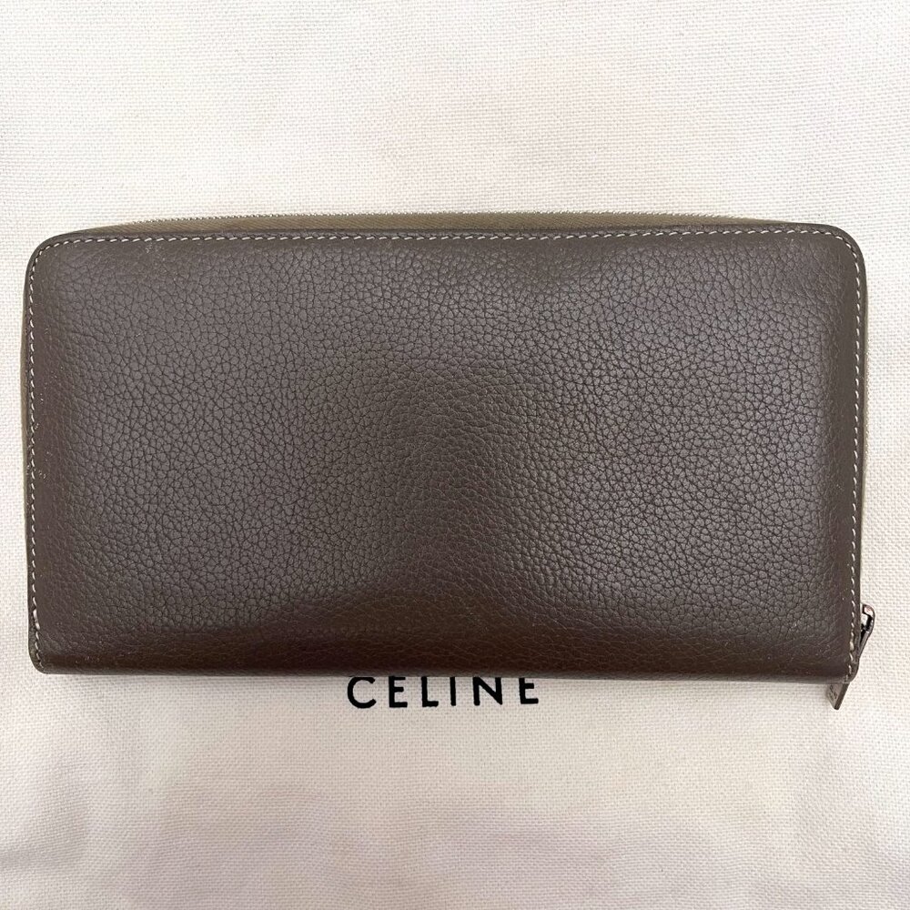 Celine zip around Continental wallet - Picture 5 of 13